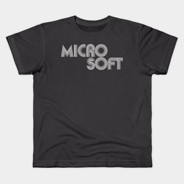 Microsoft Kids T-Shirt by MindsparkCreative